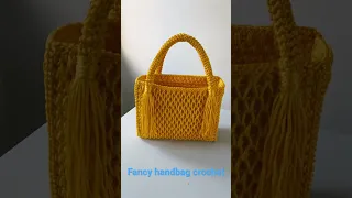 Crochet Handbag / Purse - BEST EASY CROCHET Tutorial Ever!