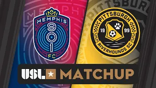 Memphis 901 FC vs Pittsburgh Riverhounds SC: May 25, 2024