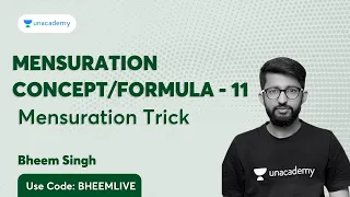 Mensuration Concept/Formula- 11 I Mensuration Trick I Bheem Singh