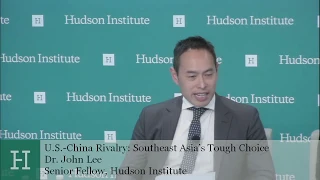 U.S.-China Rivalry: Southeast Asia’s Tough Choice