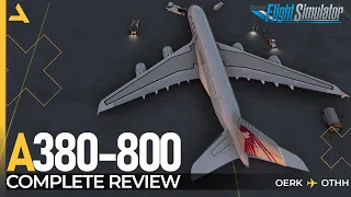 Review of Airbus A380-800 by BREDOK3D for Microsoft Flight Simulator 2020