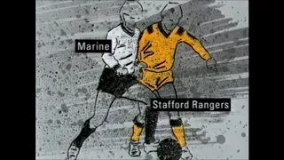 Marine v Stafford Rangers FA Cup 2nd Rd 05-12-1992