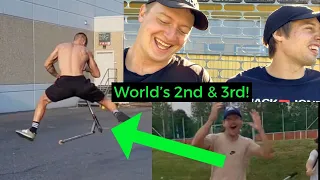 REACTING TO WORLD'S 2ND QUINT WHIP FLAT!! 🤯