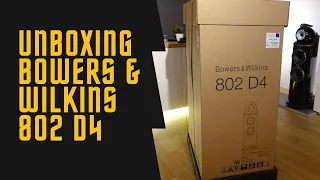 Unboxing The Bowers & Wilkins 802 D4 Full HD