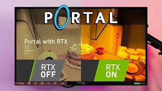 The cake is a lie - but ray-traced! Portal RTX overview!