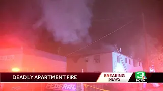 1 killed, 2 injured in Sacramento apartment fire