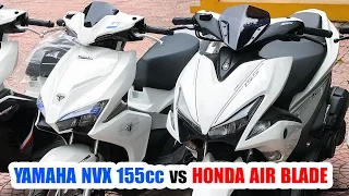 Yamaha NVX 155cc đè Honda Air Blade 2016 ▶ Xe Tay Ga phải chất!