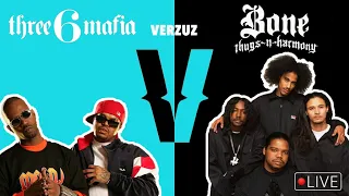 VERZUZ LIVE: THREE 6 MAFIA & BONE THUGS ~N~ HARMONY | VERZUZ BATTLE!!!