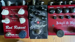 Showing off my All-Pedal Slamurai Parlor Edition