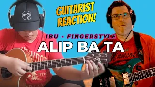 Alip_Ba_Ta - Ibu  | Guitar player Reaction (Fingerstyle Version)