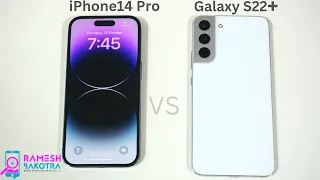 Apple iPhone 14 Pro vs Samsung Galaxy S22 Plus SpeedTest and Camera Comparison