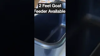 2 Feet Goat Feeder Available At AS Agro Feeds