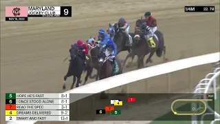 Laurel Park Carrera 9 - 18 de Noviembre 2022