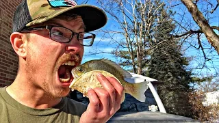 FRESHEST Fish Tacos EVER!!! (Ice Fishing Catch N' Cook)