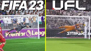 FIFA 23 vs UFL Early Gameplay Graphics Comparison