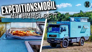 MAN TGM expedition mobile from Orangework - truck with canopy bed (🇩🇪+🇬🇧🇺🇸)