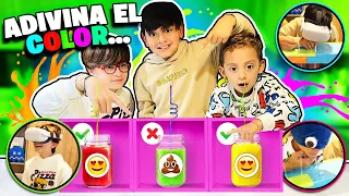 RETO ADIVINA EL COLOR DE LA BEBIDA ENERGÉTICA Y GANA $1000!! | Karim Juega