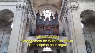 Willcocks David arrangement : Adeste Fideles - O Come, All Ye Faithful