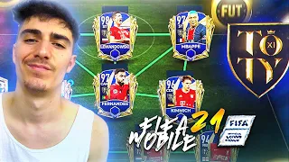 Fifa 21 Mobile #539 | PASSIAMO DA 116 A 119 IN UN SOLO VIDEO CON L'AGGIUNTA DI 3 TEAM OF THE YEAR!!