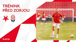 #UEL | Trénink před zápasem se Zorjou