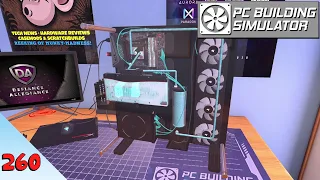 Building TWO Custom Water-Cooled PCs to Sell On PCBay!! | PC Building Simulator | EP260