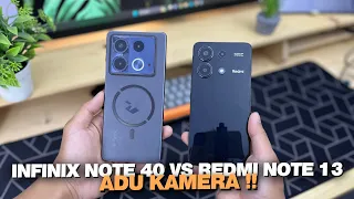 BAGUS MANA⁉️ TES KAMERA Infinix Note 40 VS Redmi Note 13