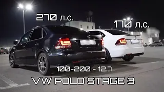 САМЫЙ БЫСТРЫЙ VW POLO В РОССИИ STAGE 3
