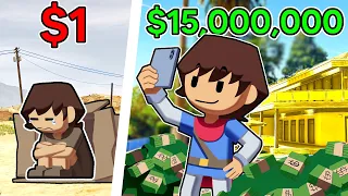 $1 LIFE VS $15,000,000 LIFE In GTA 5!