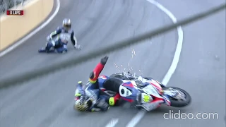 Macau Motorcycle Grand Prix 2019 Crashes