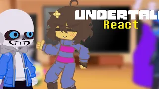 | Undertale react | Glitchtale Season 1 Ep 2