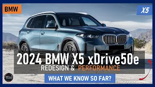 2024 BMW X5 XDrive50e Hybrid Facelift: Best Performance
