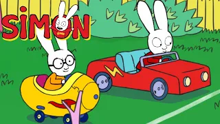 The race car 🏎️⚡🚁 Simon | 45min compilation | Season 2 Full episodes | Cartoons for Children