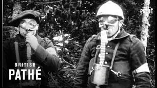 Gas Masks Demonstrated AKA French Gas Mask (1914-1918)