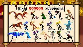 Night 99999 Surviors Unlock Full x999 Army Items - Stick War Legacy Huge Update 💖 Hugo Gaming