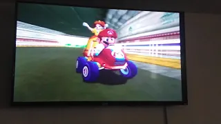 Mario Kart: Double Dash!! - Yoshi Circuit Replay in Mirror Class Engine Mode