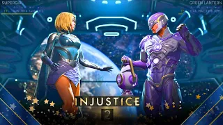 Injustice 2 - Supergirl Vs. Green Lantern