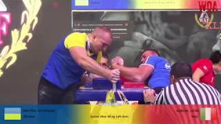 90 КГ ЛЕВАЯ РУКА | 90 KG LEFT ARM | ЧМ АРМРЕСТЛИНГ 2019 | (World armwrestling championship 2019)