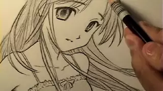 How to Draw an Innocent-Looking Manga Girl [HTD Video #11]