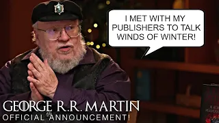 Breaking News: George R.R. Martin's BIG Announcement | Winds of Winter Release | House of the Dragon