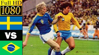 Sweden vs Brazil world cup 1978 | Full highlight | 1080p HD