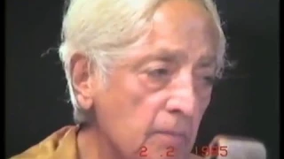 J. Krishnamurti - Bombay (Mumbai) 1985 - Public Talk 1 - What is our brain?