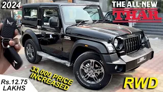 2024 NEW MAHINDRA THAR LX RWD DIESEL | NAPOLI BLACK THAR | THAR RWD REVIEW | 2024 THAR UPDATE | THAR