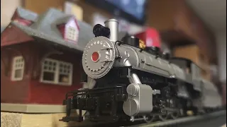 bachmann yard master[shutting & hauling]with some new buildings!!!