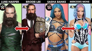 NAME COMPARISON: WWE vs AEW Wrestlers