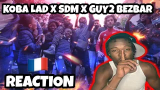 AMERICAN REACTS TO FRENCH DRILL RAP! Koba LaD - Tue ça Feat. SDM, Guy2bezbar (clip officiel)