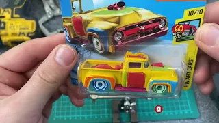 My First custom Hot wheels TH '56 ford truck diecast world 2021