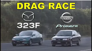 Drag Race #50 | Mazda 323F V6 vs Nissan Primera 2.0i Autech