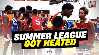 THIS SUMMER LEAGUE GAME GOT HEATED 👀 *INTENSE ENDING*