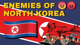 🇰🇵 Top Enemies of North Korea | Yellowstats
