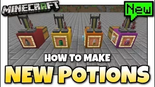 Minecraft - HOW TO MAKE NEW POTIONS [ Tutorial ][ Chemestry ] MCPE / Xbox / Bedrock